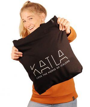 Beutel "KATLA" schwarz