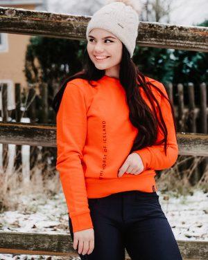 Sweatshirt "LOVE" mandarin