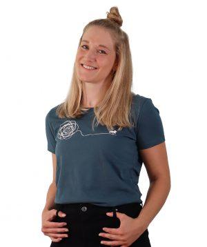 T-Shirt "TÖLT YOUR WAY" petrol
