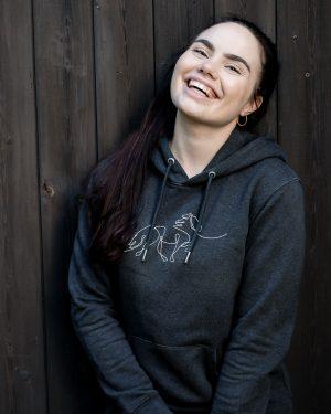 Hoodie "Otur" anthrazit